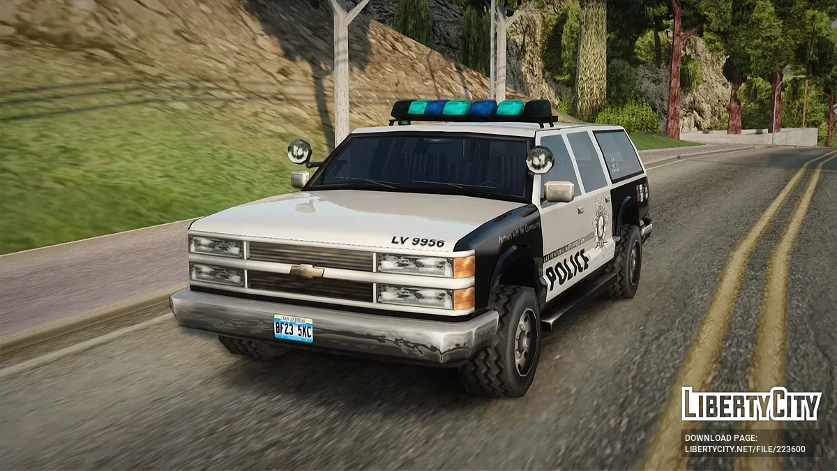 Chevrolet Silverado LVMPD / GTA San Andreas