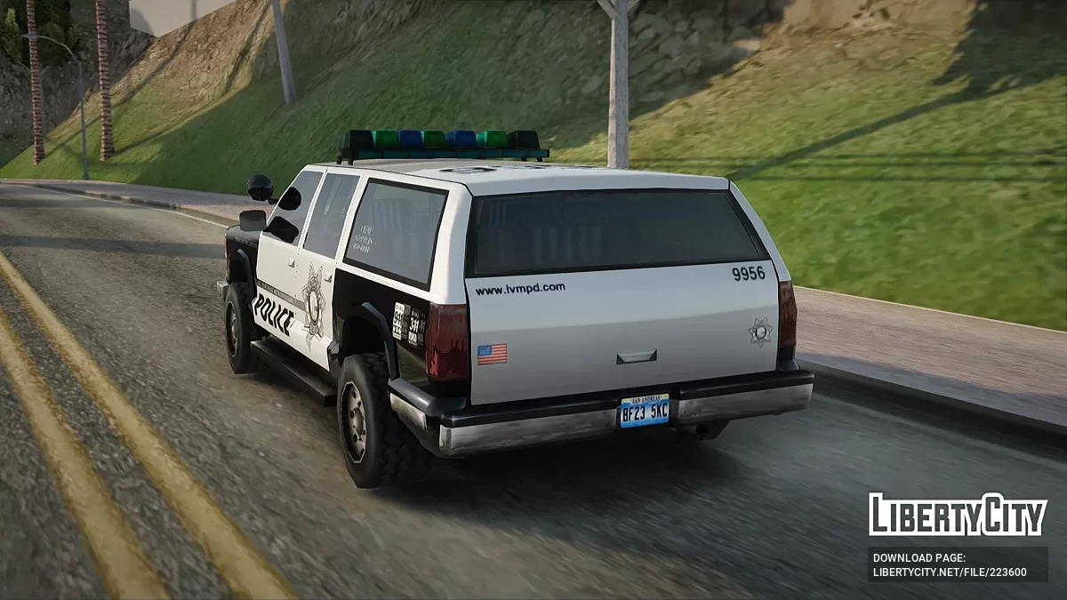 Chevrolet Silverado LVMPD / GTA San Andreas