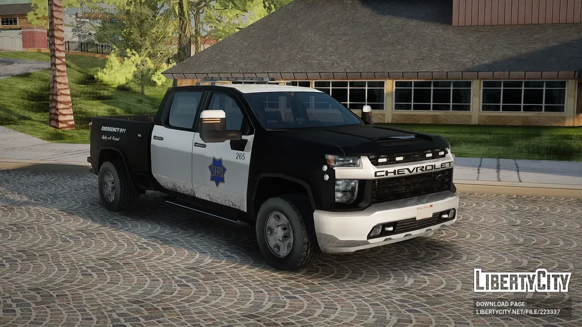 Chevrolet Silverado SFPD / GTA San Andreas