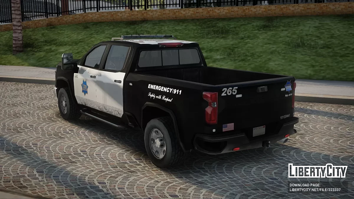Chevrolet Silverado SFPD / GTA San Andreas