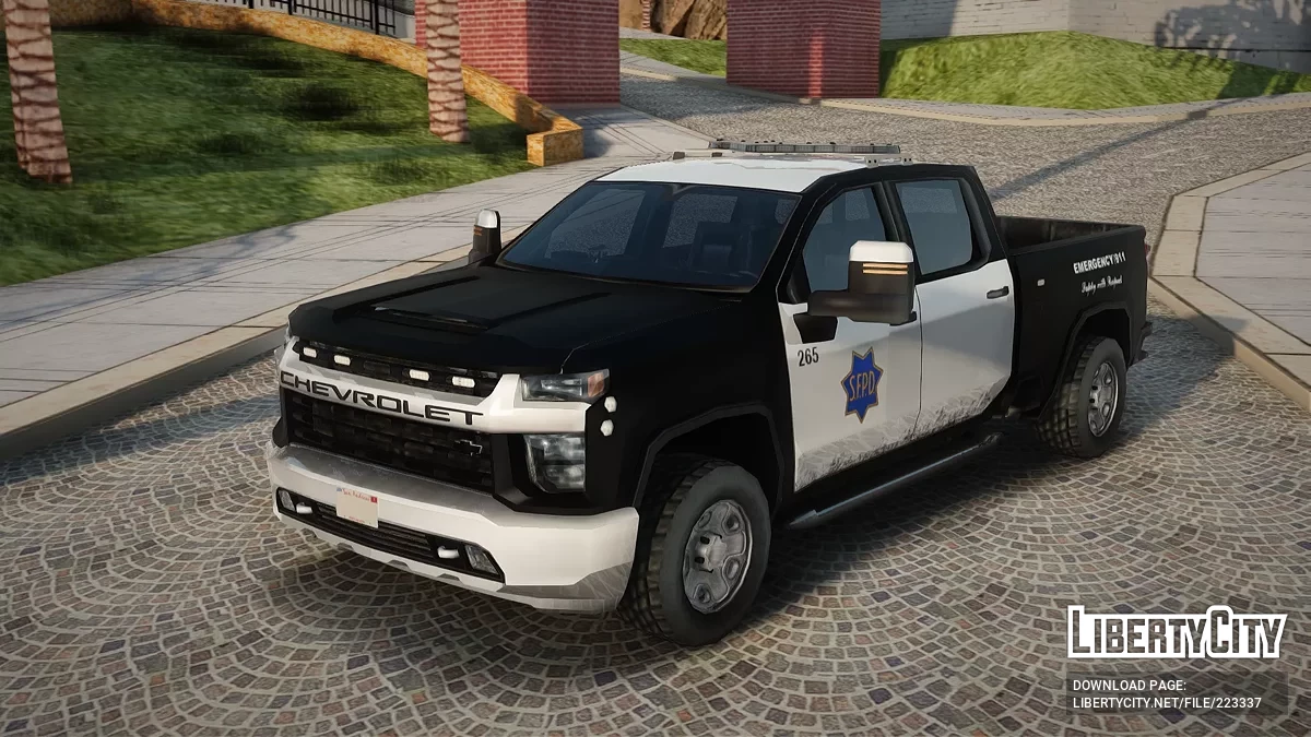 Chevrolet Silverado SFPD / GTA San Andreas