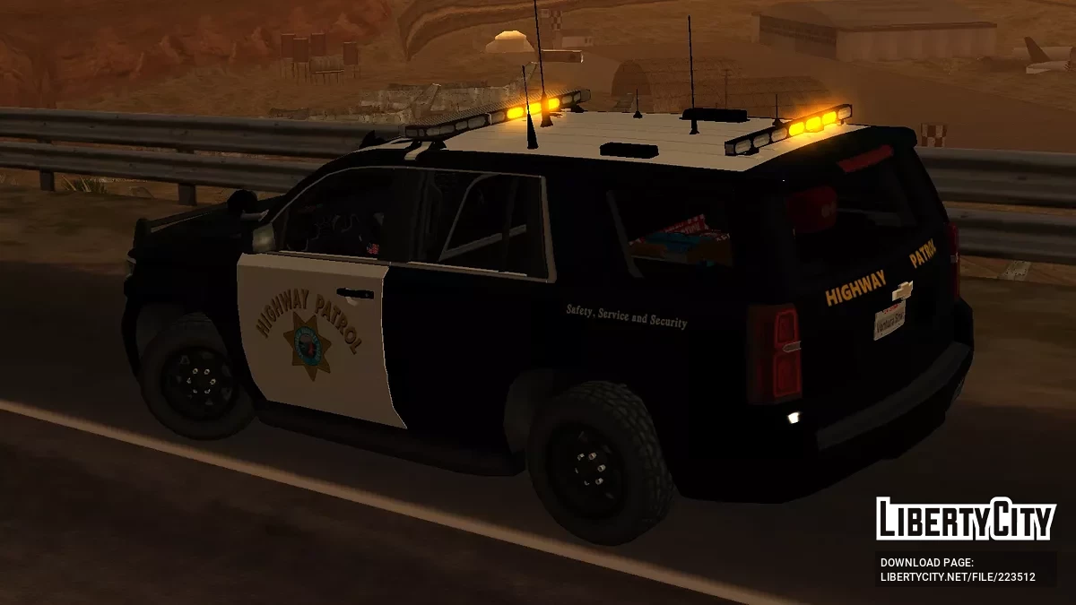 Chevrolet Tahoe '16 California Highway Patrol / GTA San Andreas