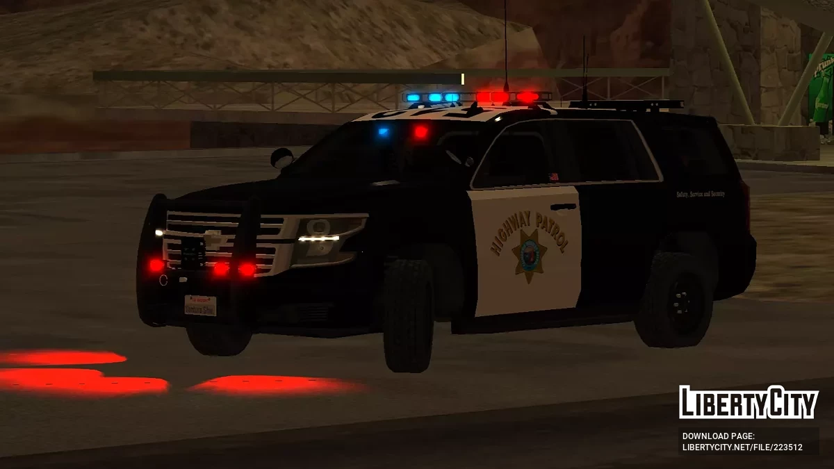 Chevrolet Tahoe '16 California Highway Patrol / GTA San Andreas