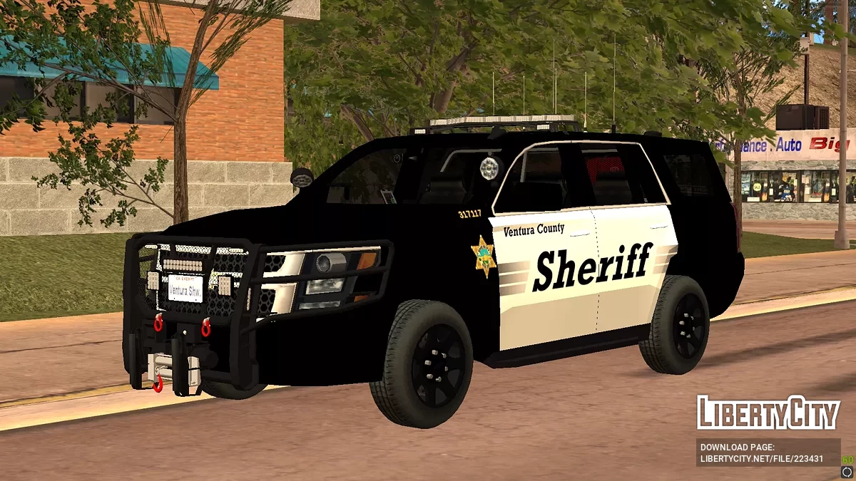 Chevrolet Tahoe '18 VCSO 4x4 / GTA San Andreas