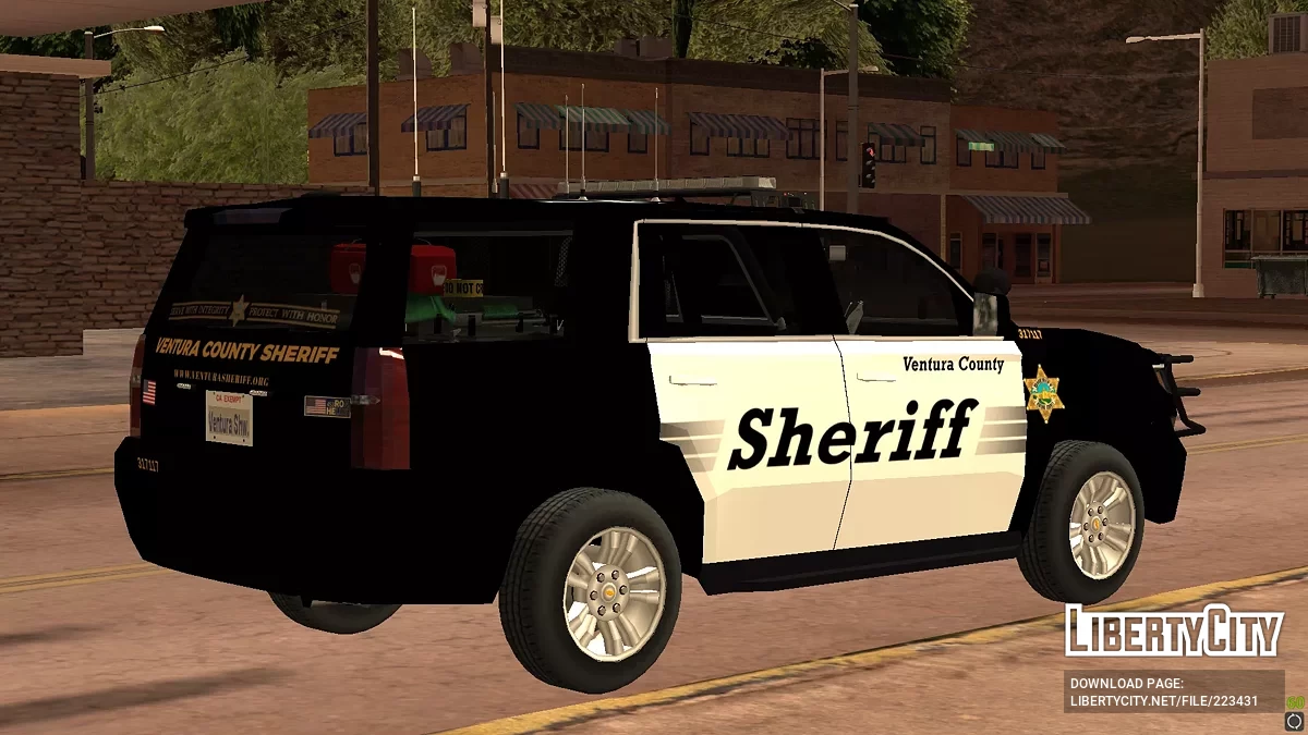 Chevrolet Tahoe '18 VCSO 4x4 / GTA San Andreas