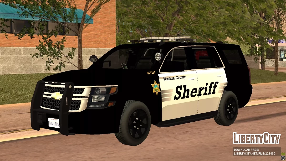 Chevrolet Tahoe '18 VCSO ALPR / GTA San Andreas