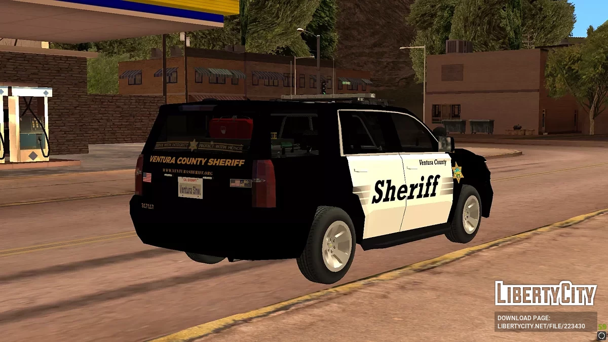 Chevrolet Tahoe '18 VCSO ALPR / GTA San Andreas