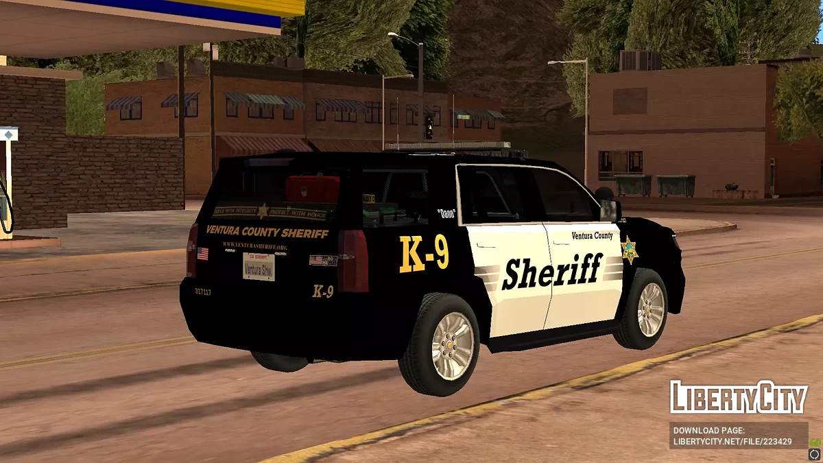 Chevrolet Tahoe '18 VCSO K-9 / GTA San Andreas