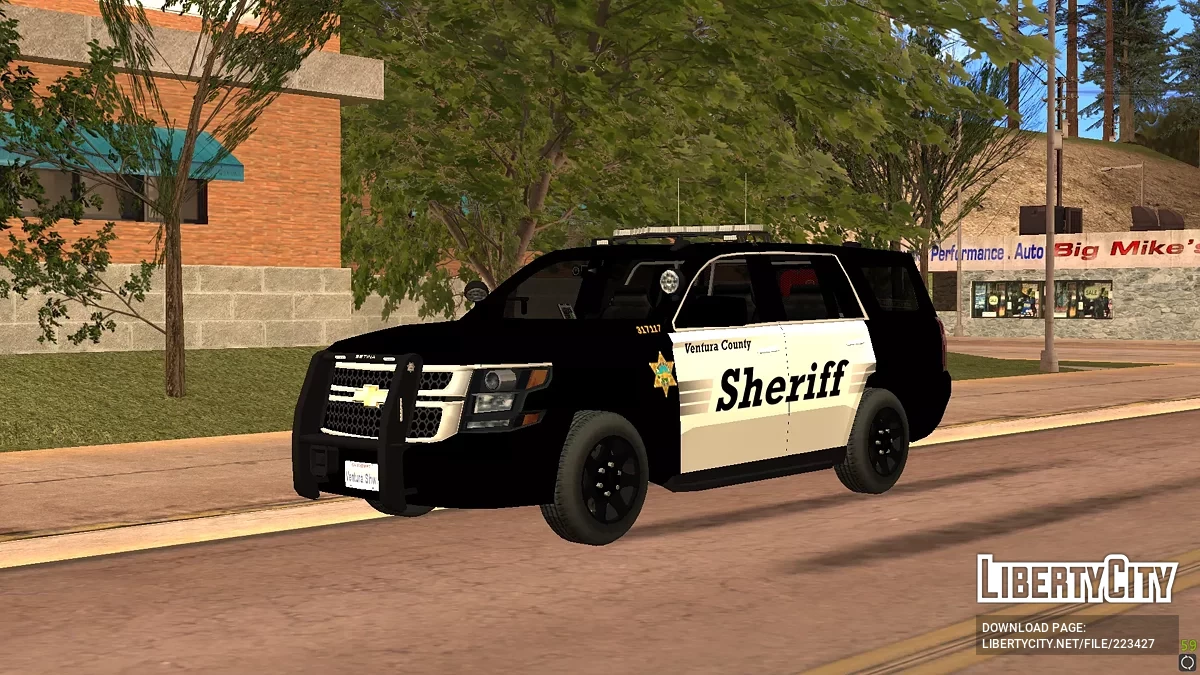 Chevrolet Tahoe '18 VCSO / GTA San Andreas