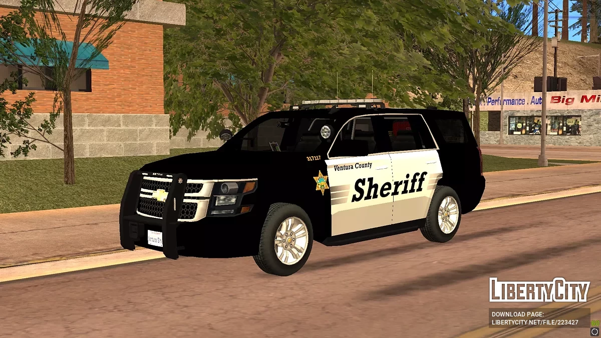 Chevrolet Tahoe '18 VCSO / GTA San Andreas