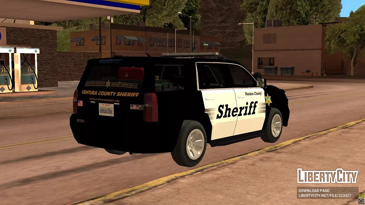Chevrolet Tahoe '18 VCSO / GTA San Andreas