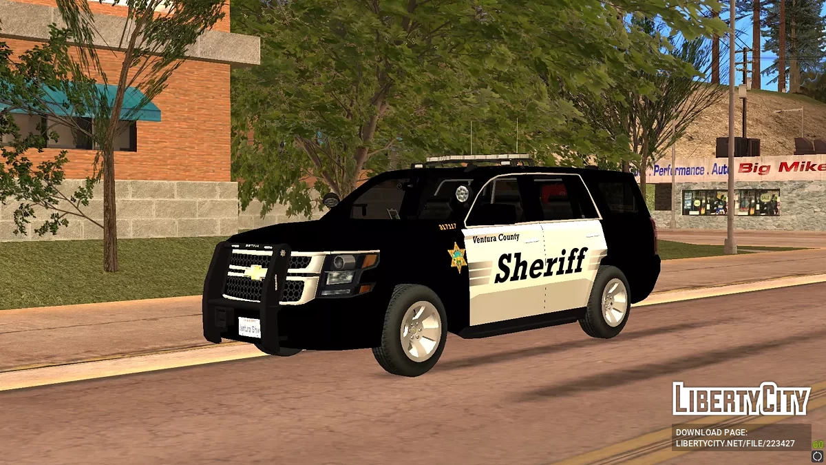 Chevrolet Tahoe '18 VCSO / GTA San Andreas
