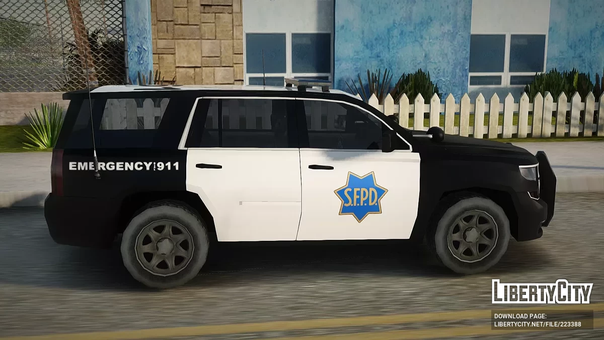Chevrolet Tahoe SFPD / GTA San Andreas