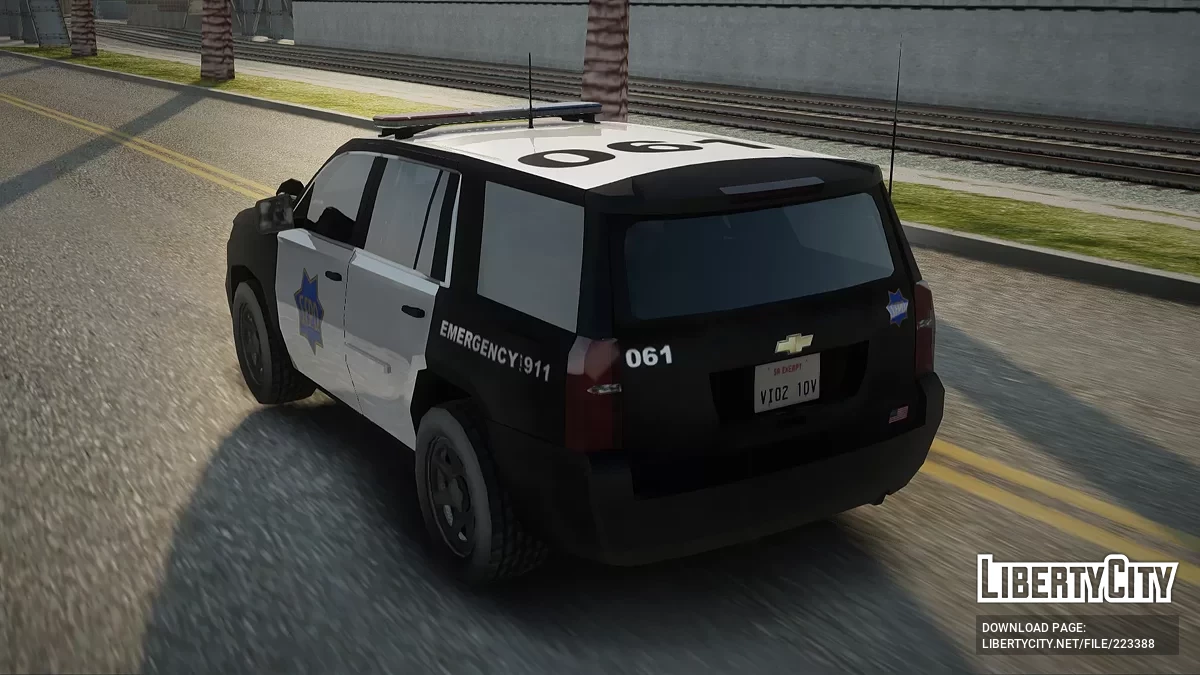 Chevrolet Tahoe SFPD / GTA San Andreas