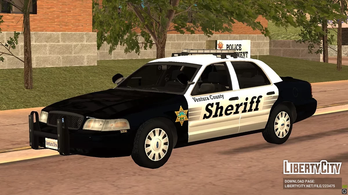Ford Crown Victoria '11 VCSO Hard Top FS Valor / GTA San Andreas