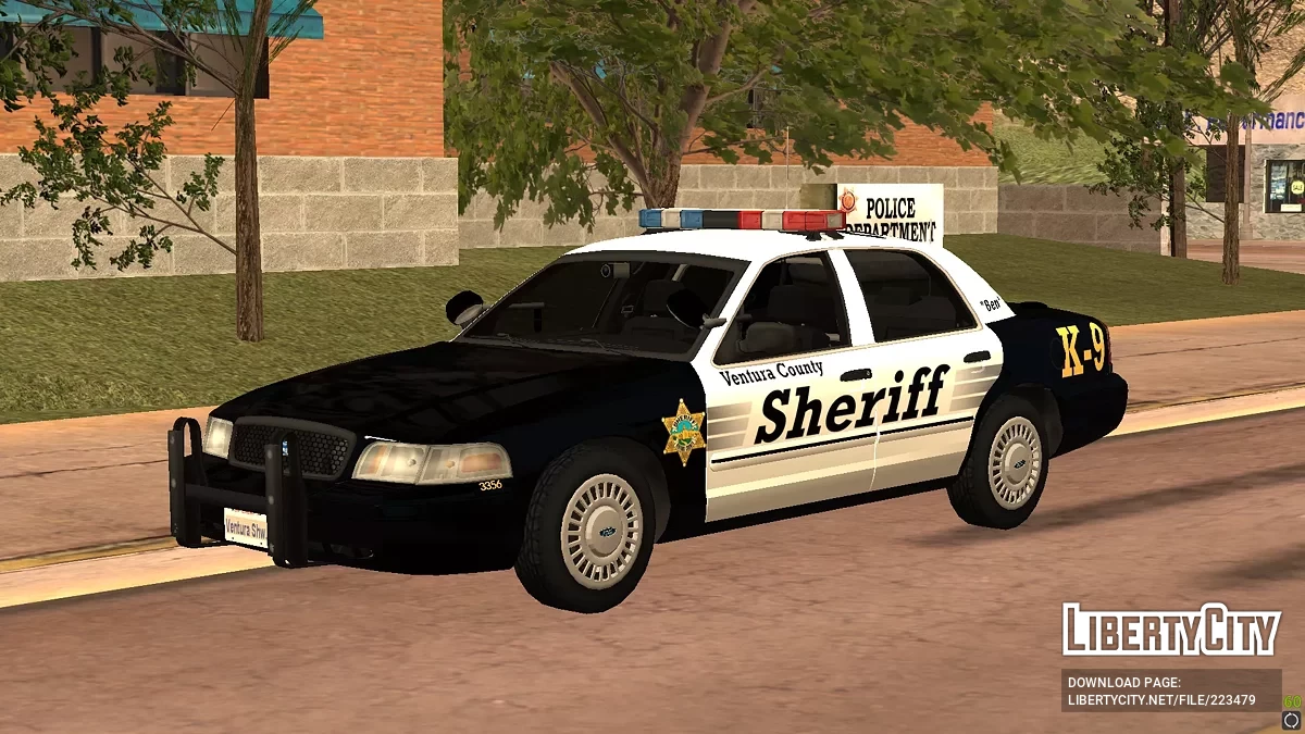 Ford Crown Victoria '11 VCSO K-9 / GTA San Andreas