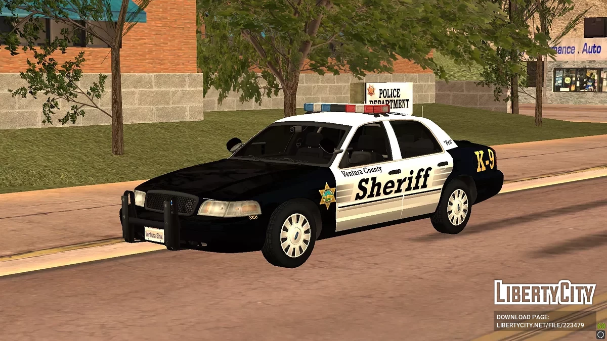 Ford Crown Victoria '11 VCSO K-9 / GTA San Andreas