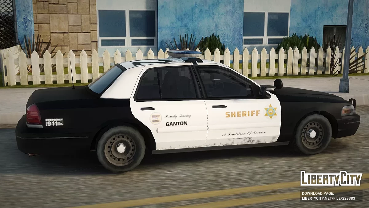 Ford Crown Victoria LSSD Ganton Station / GTA San Andreas