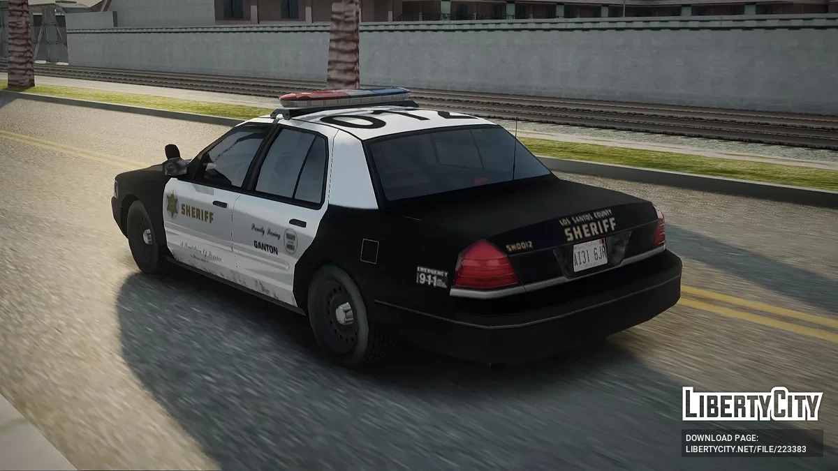 Ford Crown Victoria LSSD Ganton Station / GTA San Andreas