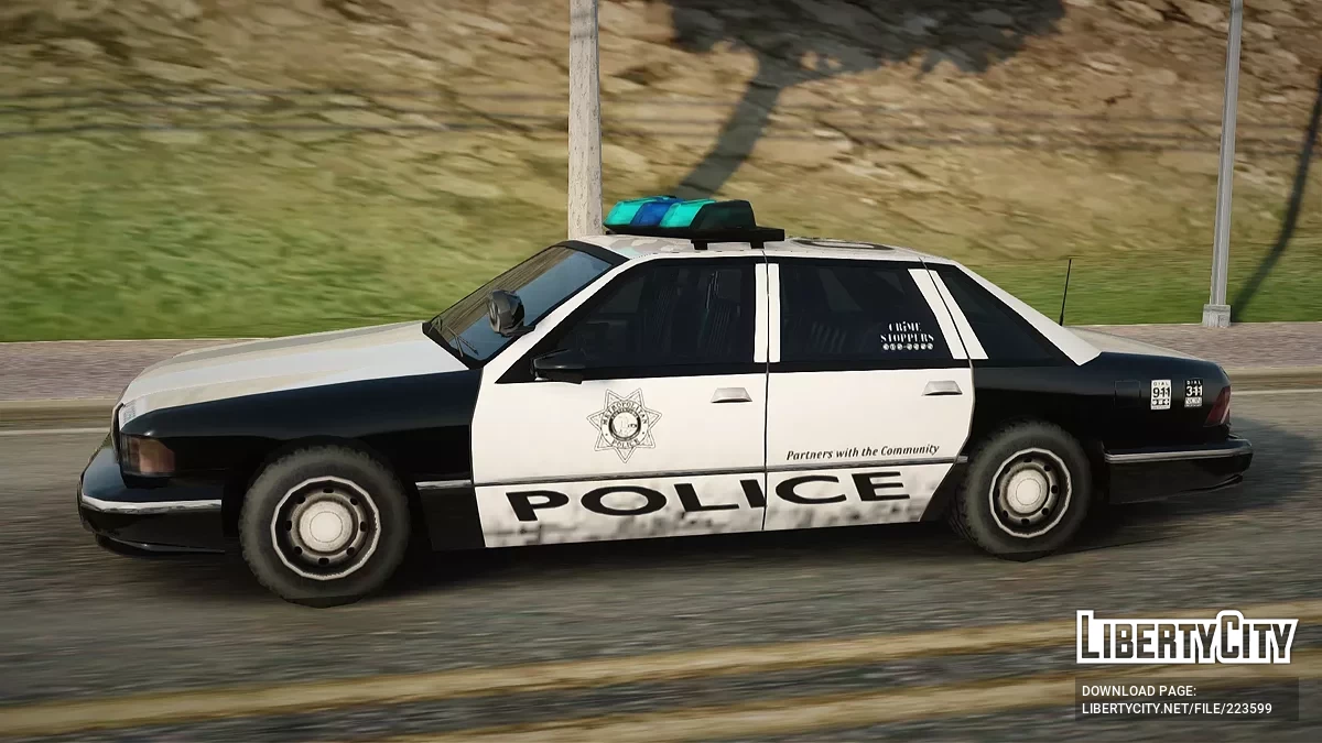 Ford Crown Victoria LVMPD / GTA San Andreas