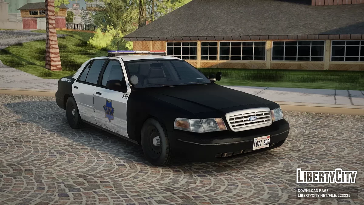Ford Crown Victoria SFPD / GTA San Andreas