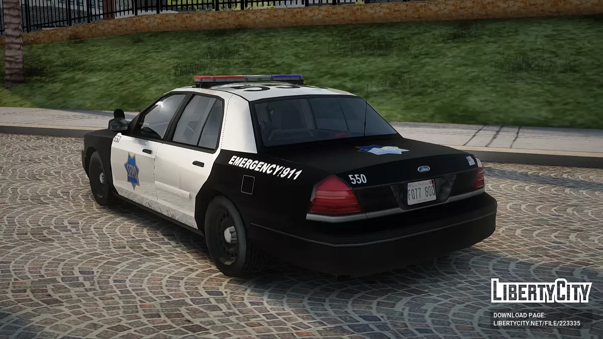 Ford Crown Victoria SFPD / GTA San Andreas