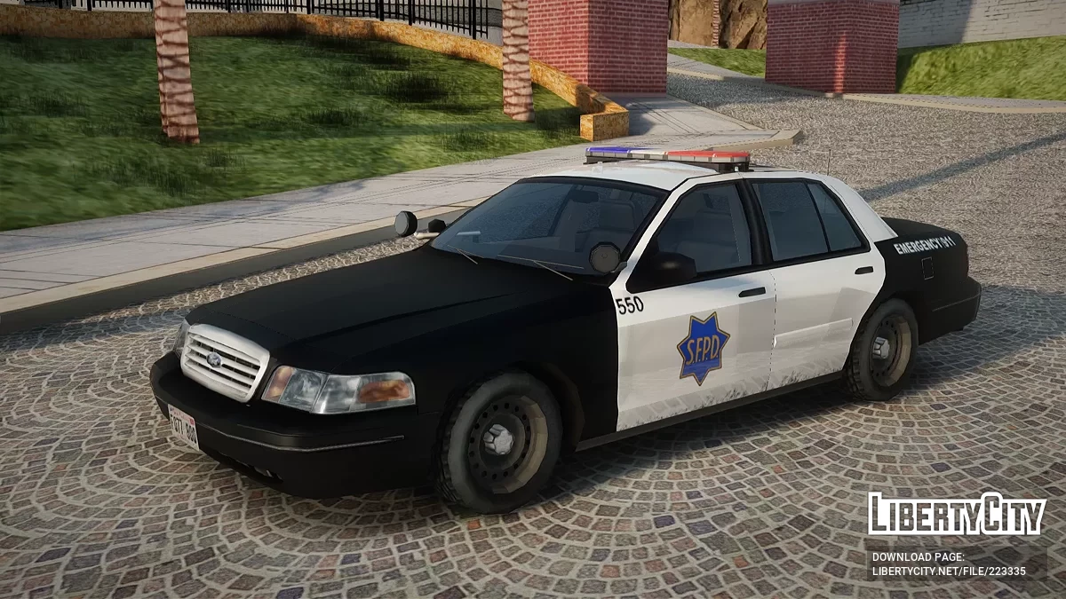 Ford Crown Victoria SFPD / GTA San Andreas