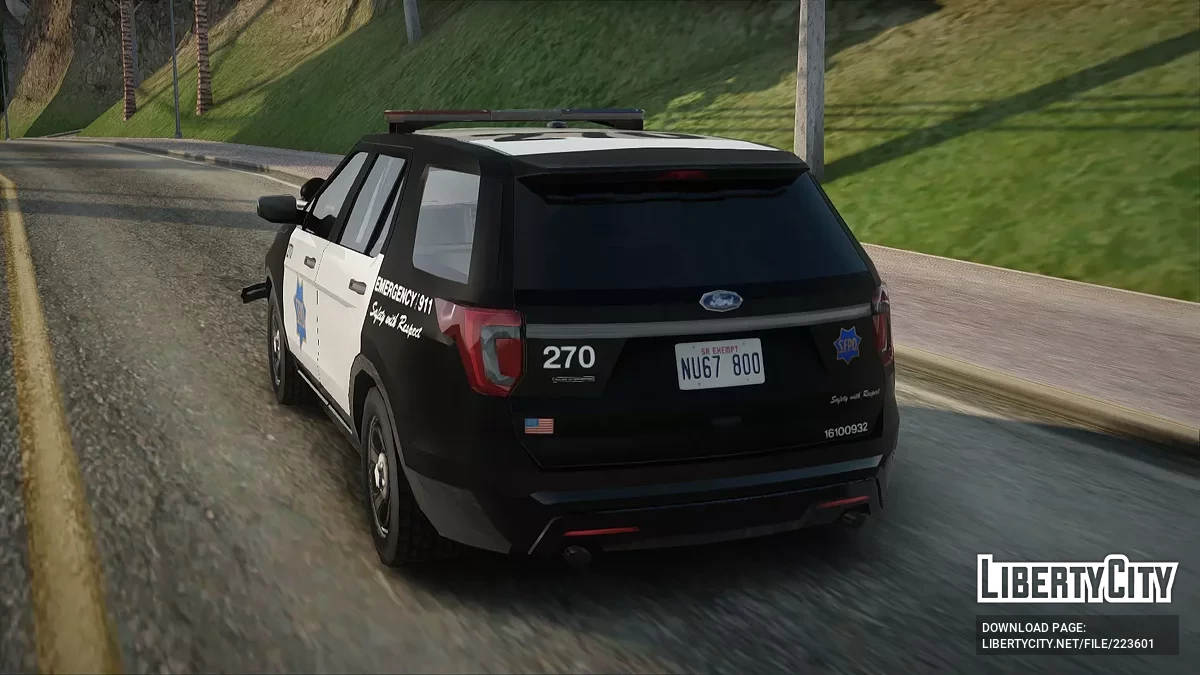 Ford Explorer 2017 SFPD (EML) / GTA San Andreas