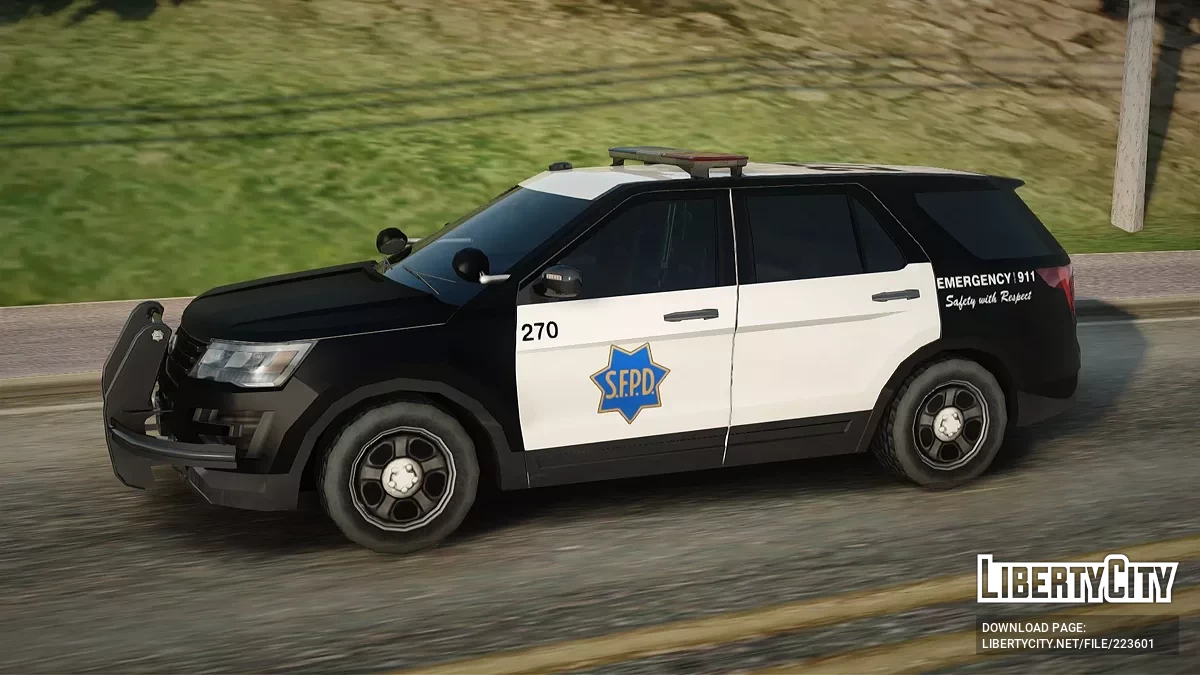 Ford Explorer 2017 SFPD (EML) / GTA San Andreas
