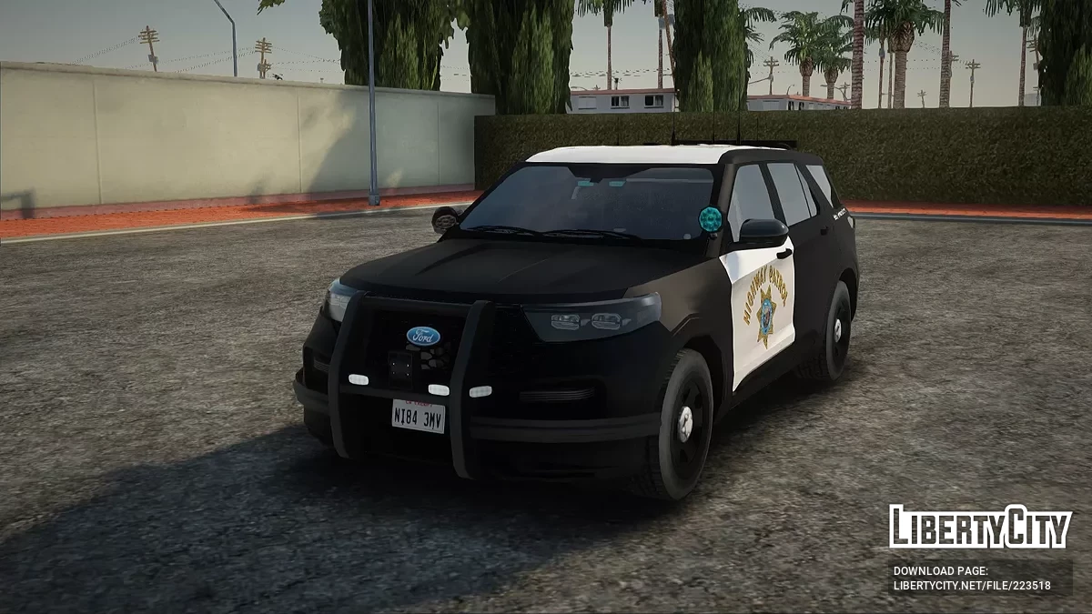Ford Explorer 2022 California Highway Patrol SlickTop / GTA San Andreas