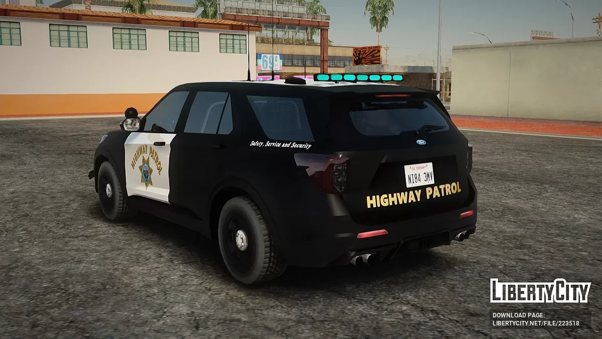Ford Explorer 2022 California Highway Patrol SlickTop / GTA San Andreas