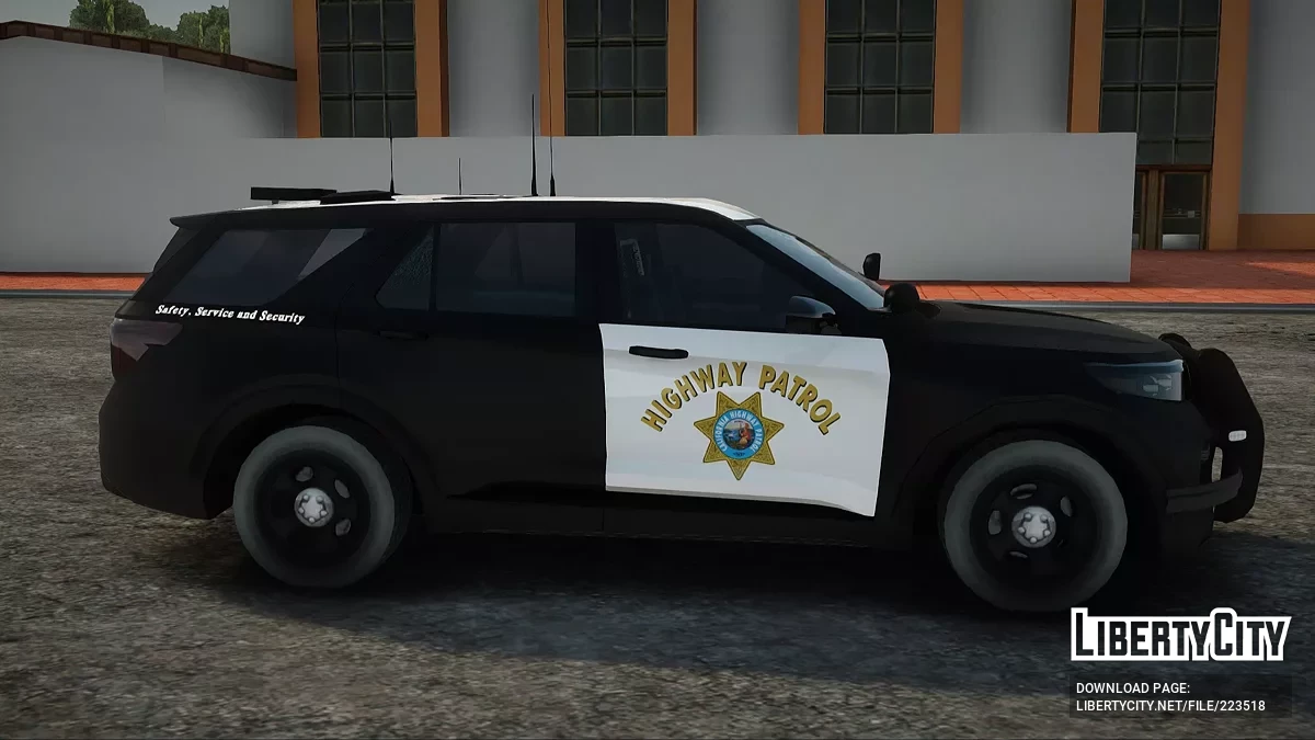 Ford Explorer 2022 California Highway Patrol SlickTop / GTA San Andreas