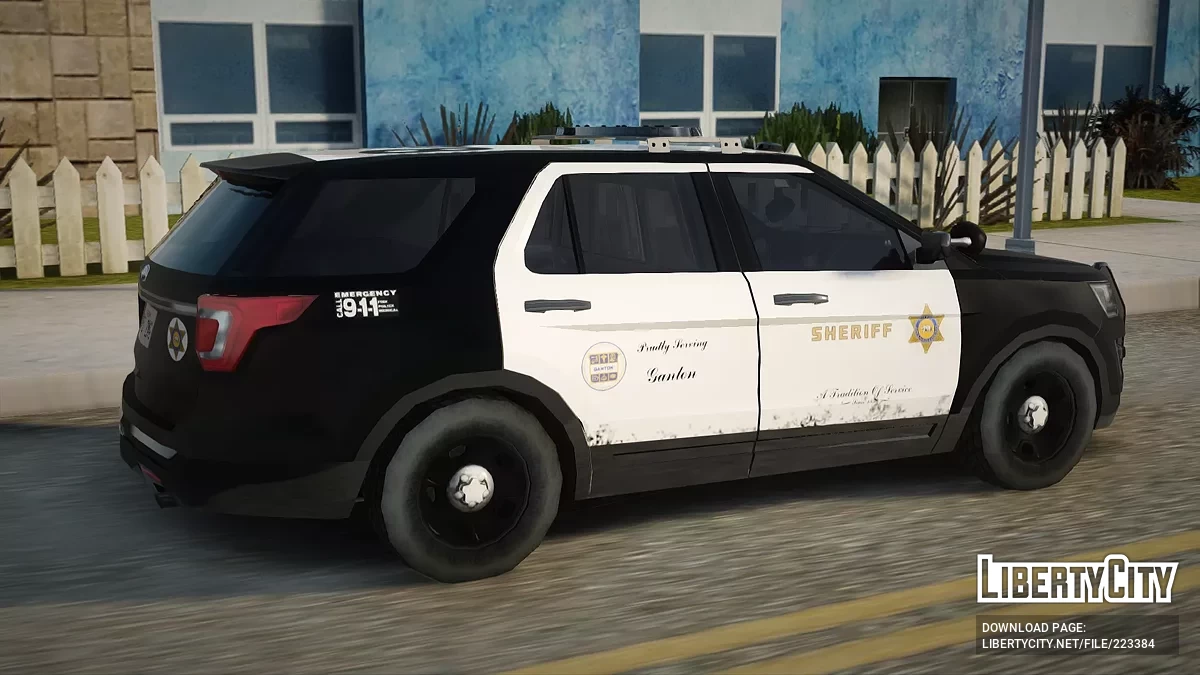 Ford Explorer LSSD Ganton Station / GTA San Andreas