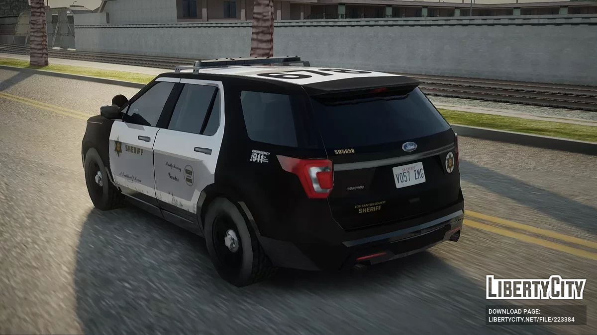 Ford Explorer LSSD Ganton Station / GTA San Andreas