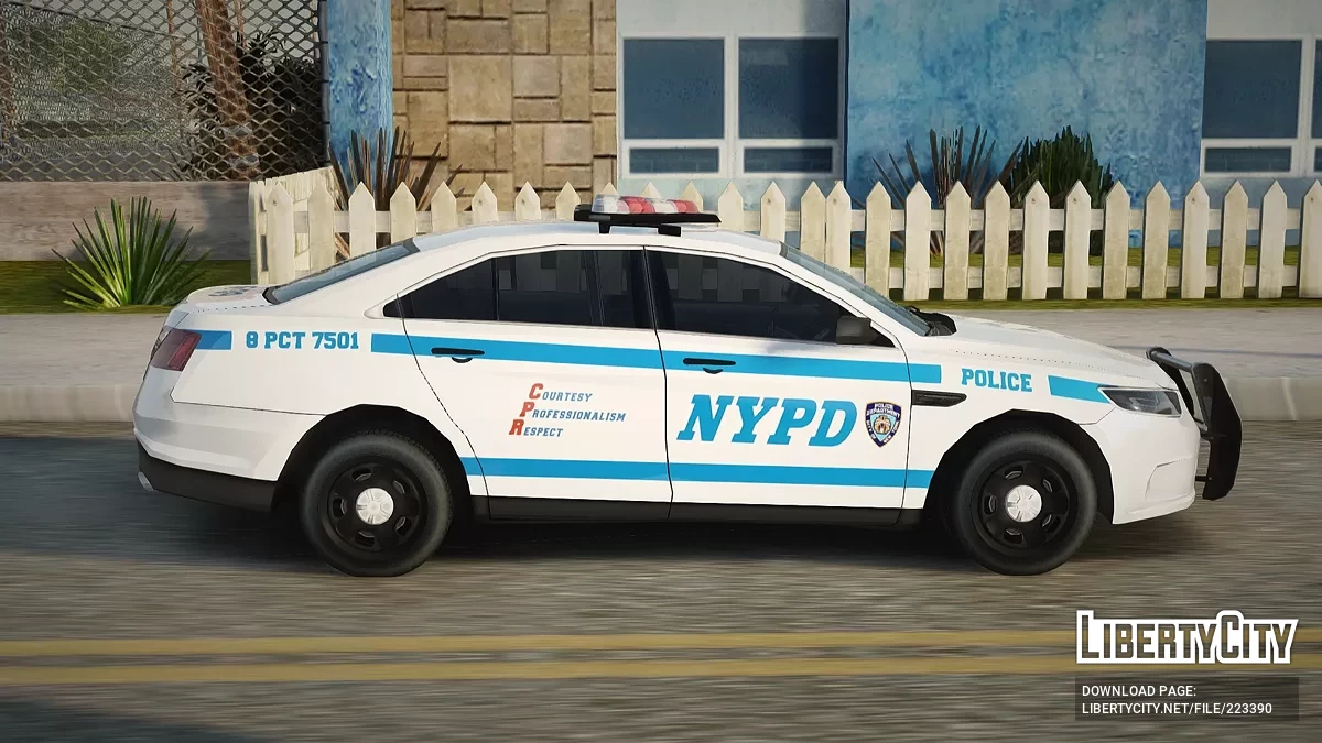 Ford Taurus Police Interceptor '19 (New York Police Department) / GTA San Andreas