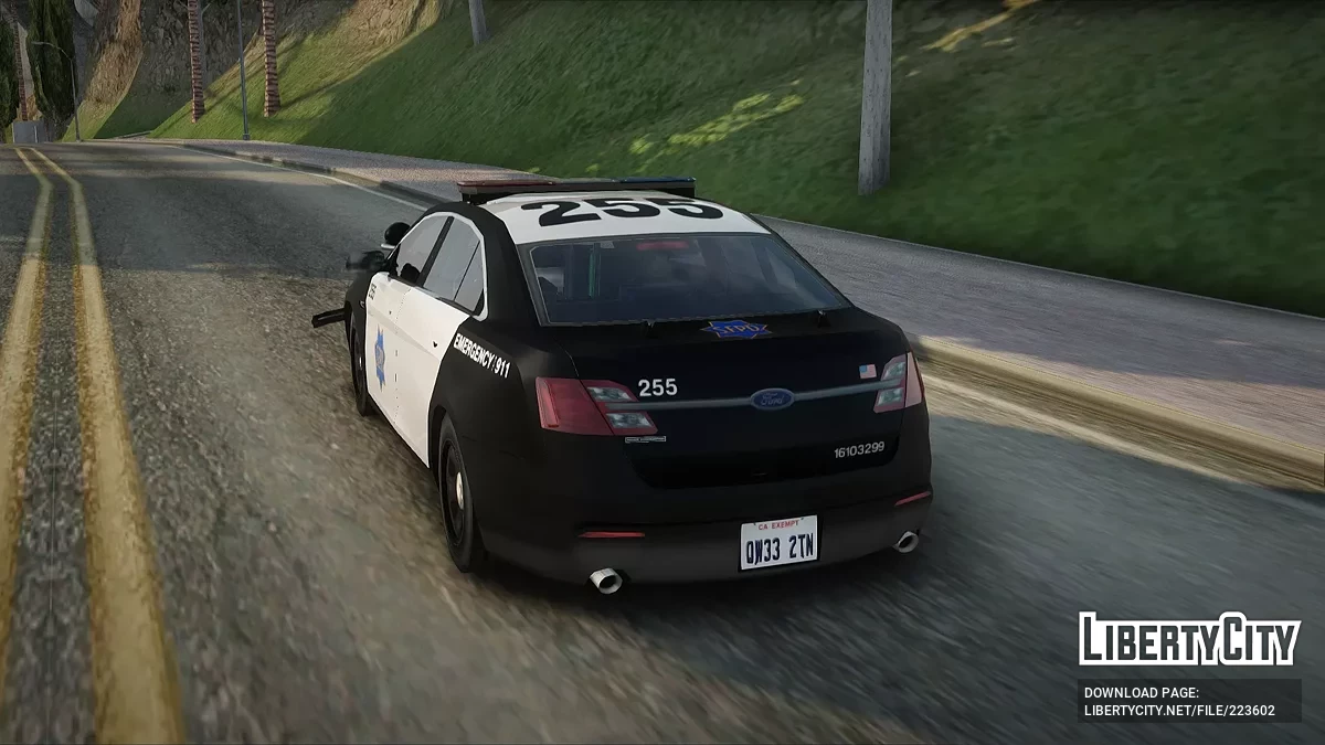 Ford Taurus SFPD (EML) / GTA San Andreas
