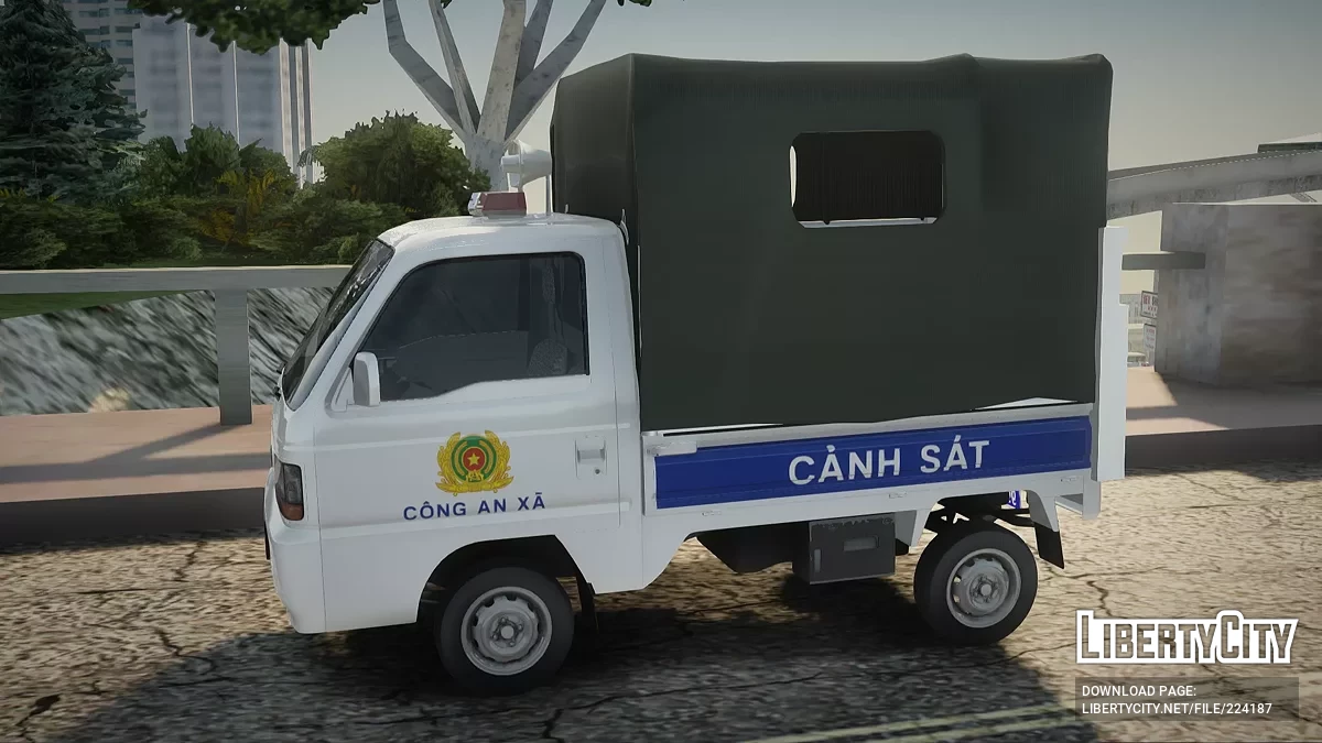 Honda Acty Vietnam Commune Police Car / GTA San Andreas