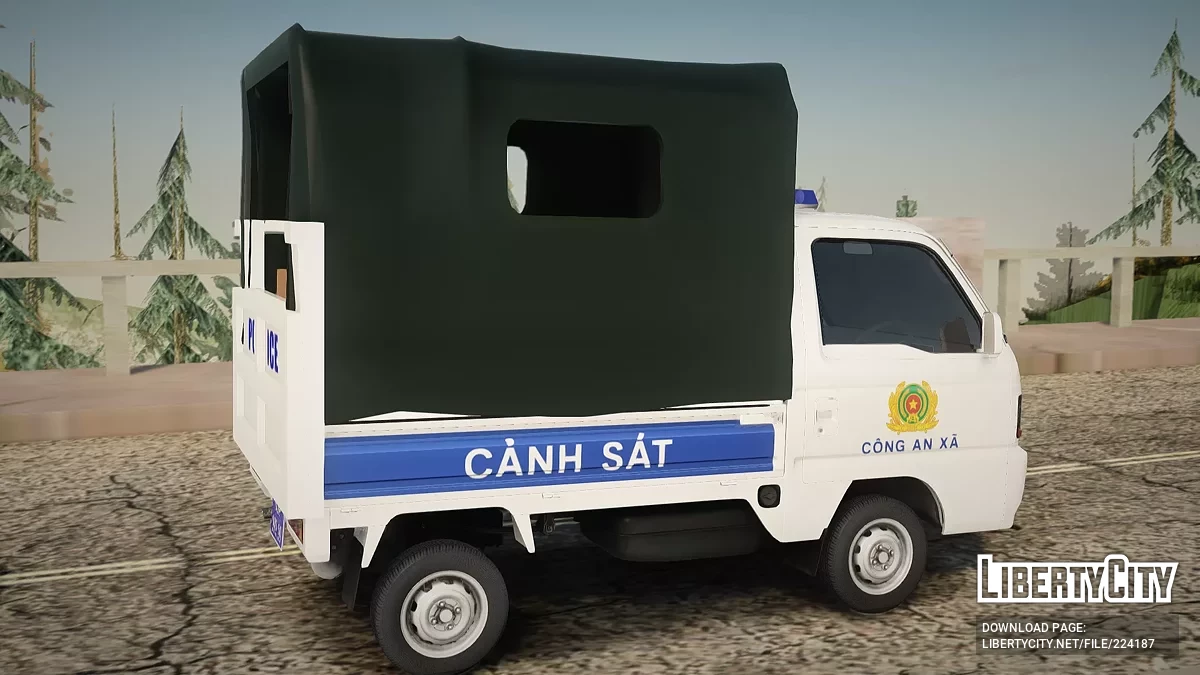 Honda Acty Vietnam Commune Police Car / GTA San Andreas