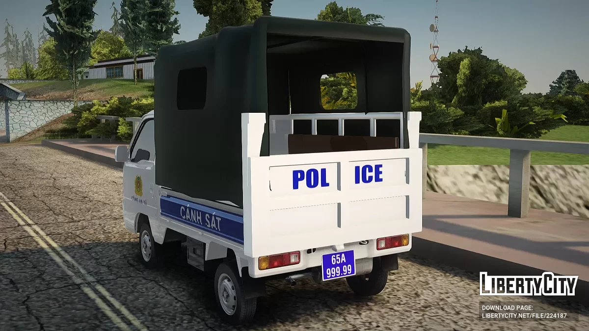 Honda Acty Vietnam Commune Police Car / GTA San Andreas