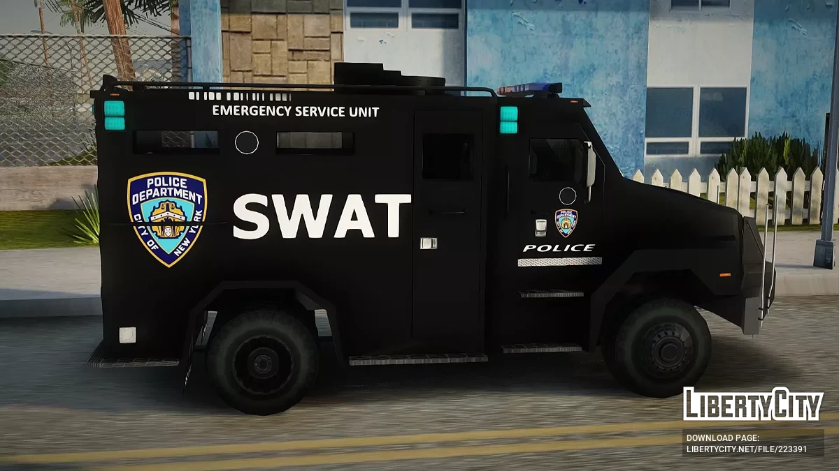 Lenco Bear ESU NYPD / GTA San Andreas
