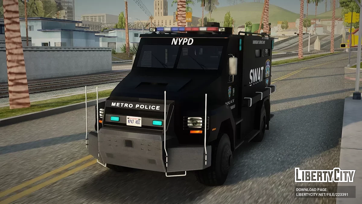 Lenco Bear ESU NYPD / GTA San Andreas
