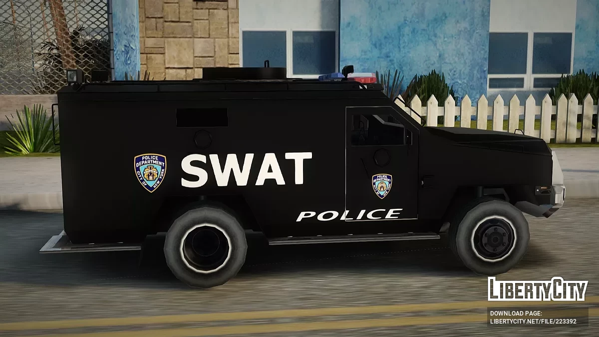 Lenco BearCat ESU NYPD / GTA San Andreas