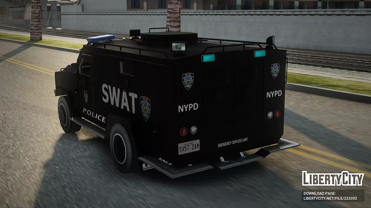 Lenco BearCat ESU NYPD / GTA San Andreas