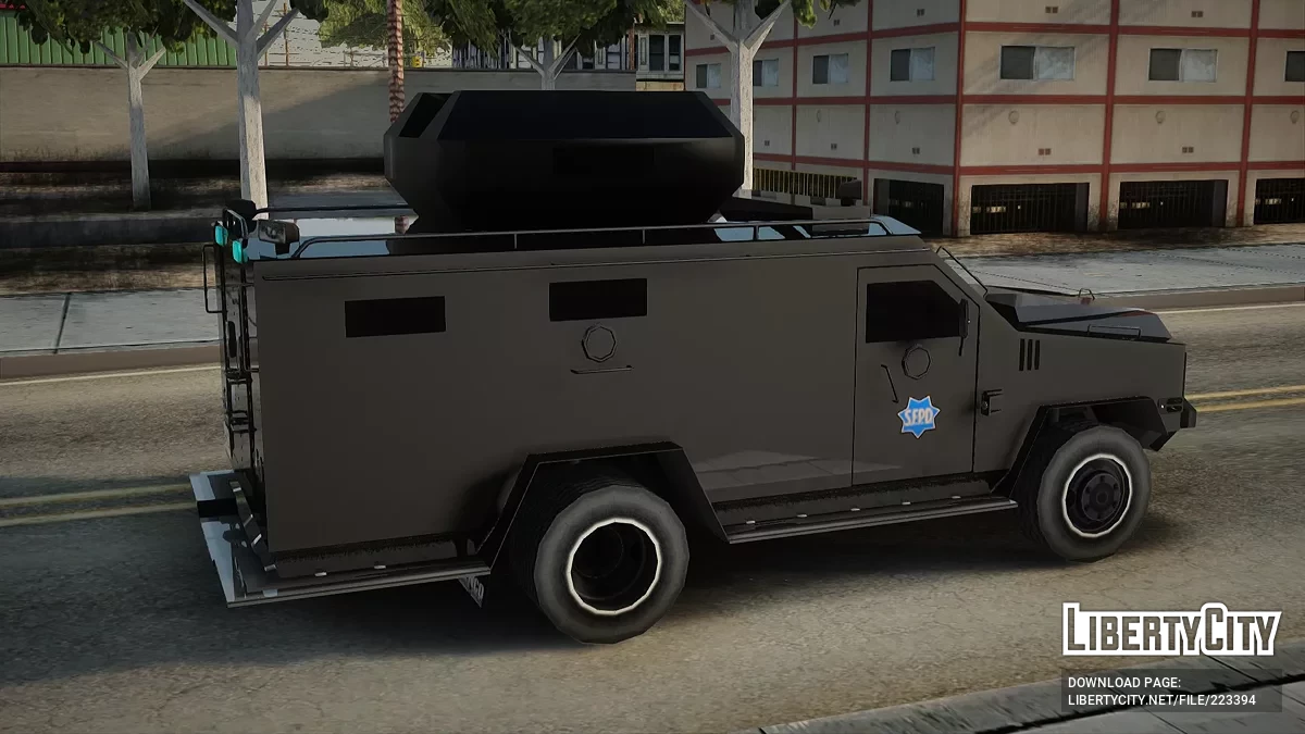 Lenco BearCat SFPD [AVS] / GTA San Andreas