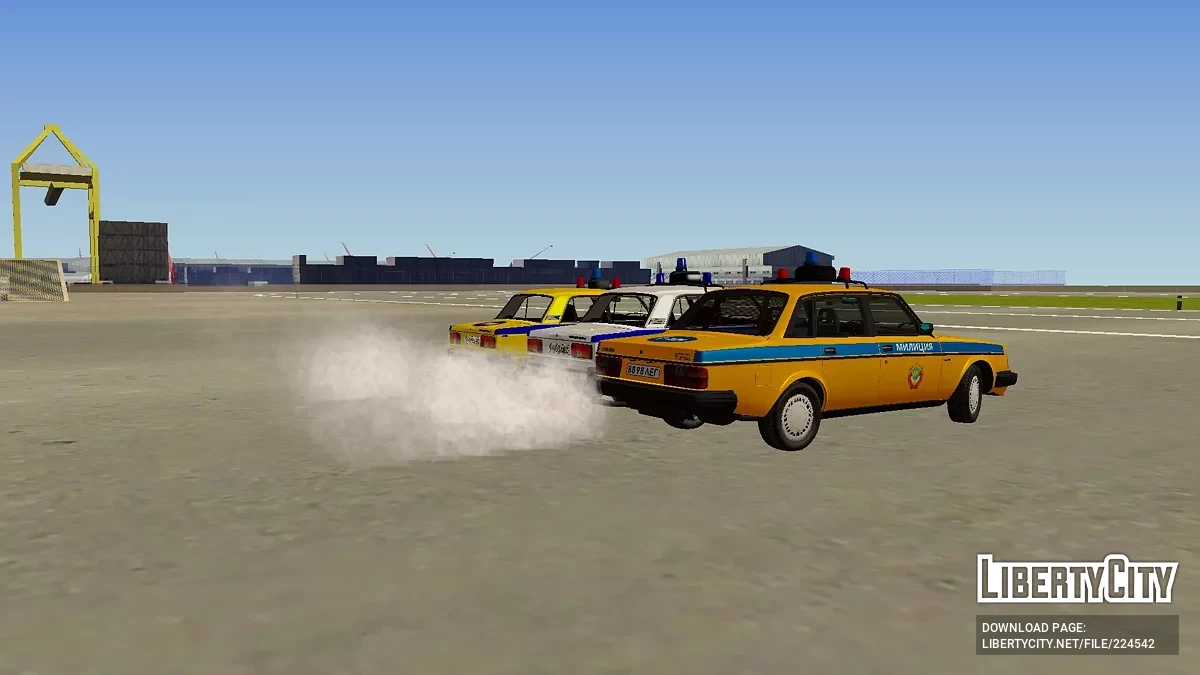 Пак автомобилей Милиции СССР / GTA San Andreas