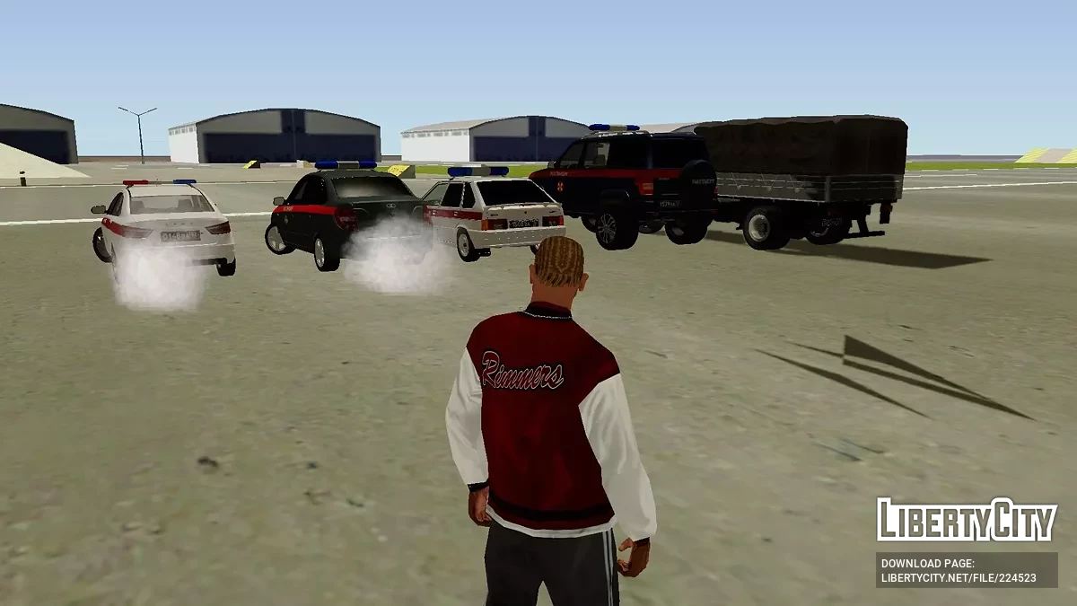 Пак автомобилей Росгвардии РФ / GTA San Andreas