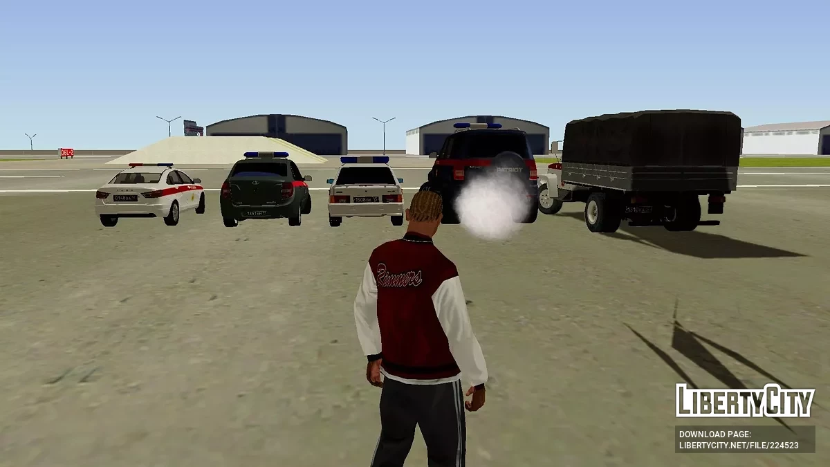 Пак автомобилей Росгвардии РФ / GTA San Andreas