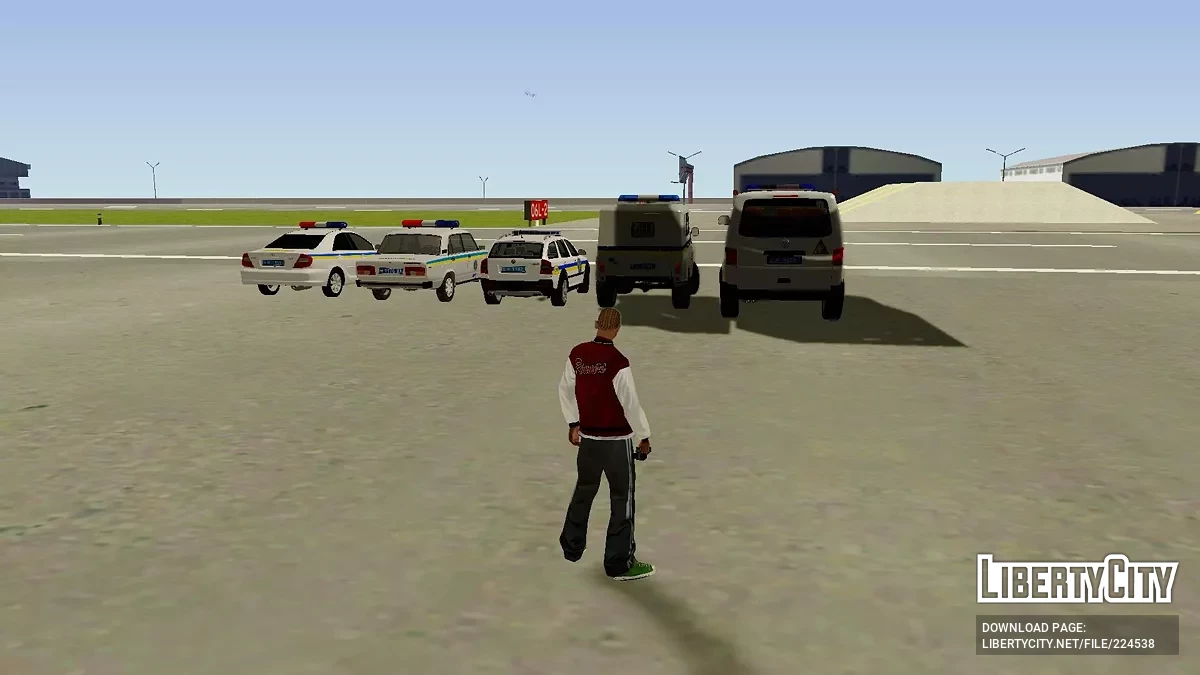 Пак автомобилей Украинской Милиции 2000-х годов / GTA San Andreas