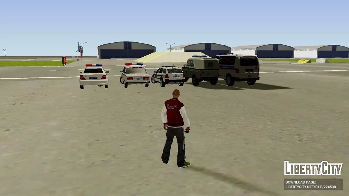 Пак автомобилей Украинской Милиции 2000-х годов / GTA San Andreas