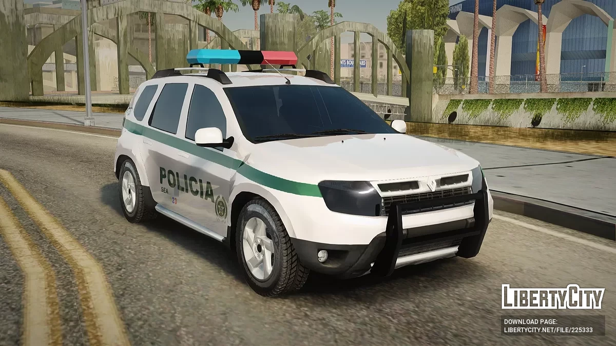 Renault Duster Patrulla Policia Colombiana / GTA San Andreas